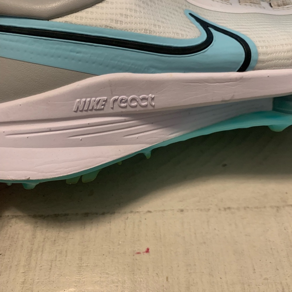 Nike Air Zoom Infinity Women's Golf Teal Sneakers - Picture 3 of 6